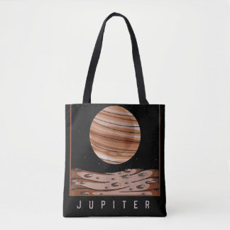 Buitenruimtescheiding Fan Jupiter Planet Astronomi Draagtas