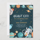 Buitenruimtevaartdag Kaart (Voorkant)