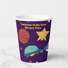 Buitenruimtevaartdag Papieren Bekers