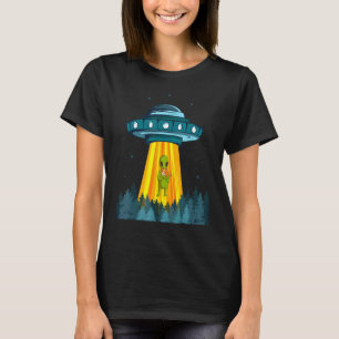Buitenruimtevaartuig ruimtevaartuig Alien Cat-ruim T-shirt