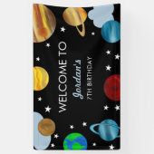 Buitenruimtezeemastraten, galaxy Welcome Banner (Verticaal)