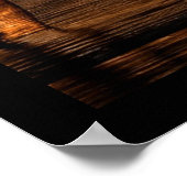 buitenshuis in nood verkerende houtbollen poster (Hoek)