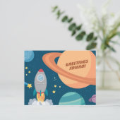 Buitenspatie Briefkaart (Staand voorkant)