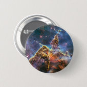 Buitenspatie-nebula Flair-Button Ronde Button 5,7 Cm (Voorkant /achterkant)