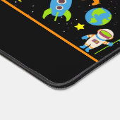 Buitenspatie Rocket Planet Black Bureaumat (Hoek)