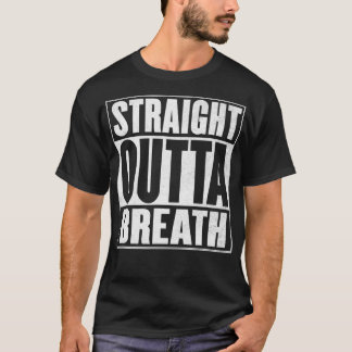Buitensporig cadeau voor marathonloper-fietsfinanc t-shirt