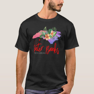 Buitenste banken kaart matchingvissenfamilie meisj t-shirt