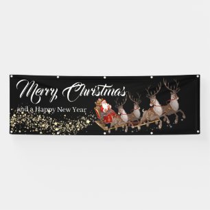 Buitenste kerstfeestdagen spandoek
