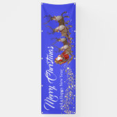 Buitenste kerstfeestdagen spandoek (Verticaal)