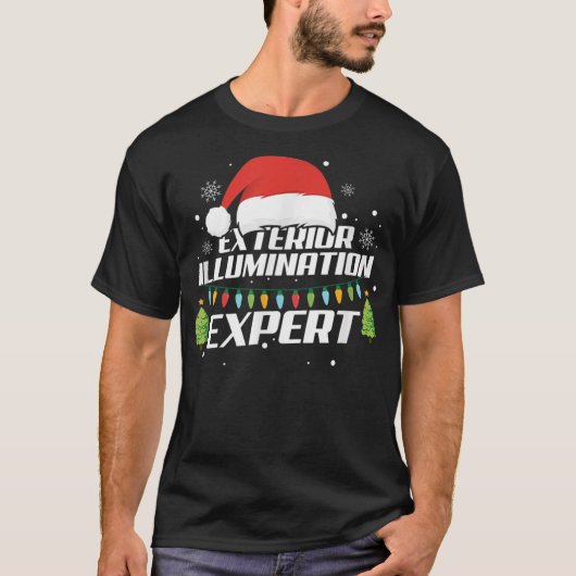 Buitenste kerstfeestdagen t-shirt (Voorkant)
