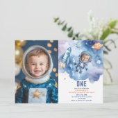 Buitenste ruimte Eerste reis rond de zon Astronaut Kaart (Staand voorkant)