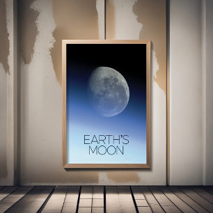 Buitenste Ruimte, Galaxy, Zonnestelsel, Maan van d Poster