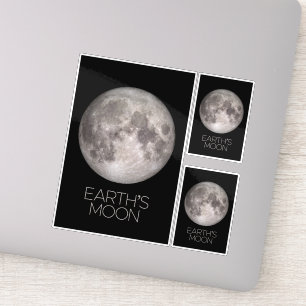 Buitenste Ruimte, Galaxy, Zonnestelsel, Maan van d Sticker