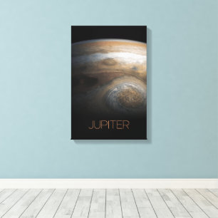 Buitenste Ruimte, Galaxy, Zonnestelsel, Planeet Ju Canvas Afdruk