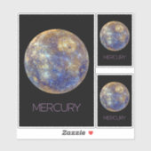 Buitenste Ruimte, Galaxy, Zonnestelsel, Planeet Me Sticker (Vel)