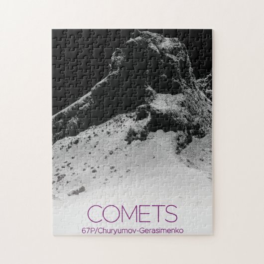 Buitenste Ruimte, Zonnestelsel, Kosmos, Kometen, 6 Legpuzzel (Verticaal)