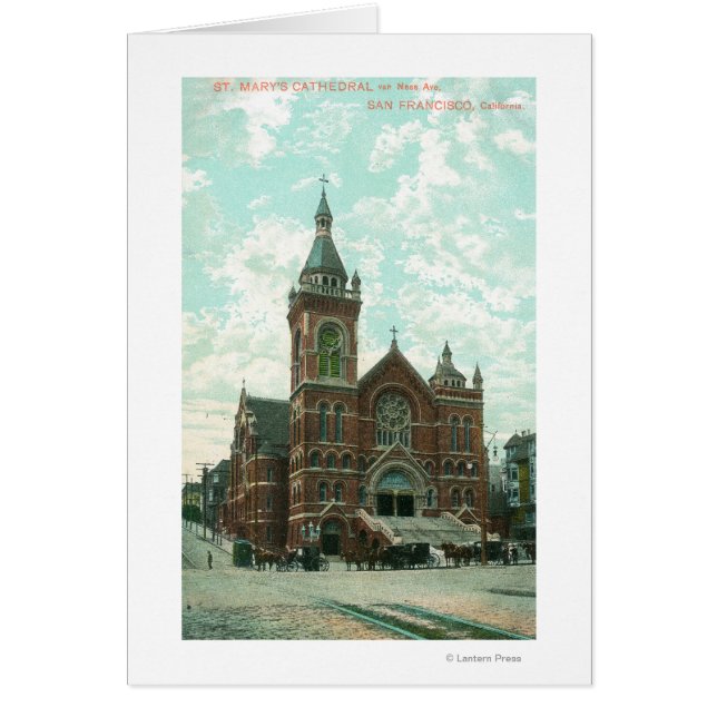 Buitenste Uitzicht van de kathedraal van St. Mary (Voorkant)