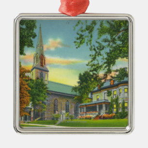 Buitenste Uitzicht van de kathedraal van St. Mary Metalen Ornament