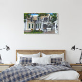 Buitenste Uitzicht van een standaard Ginger Bread  Canvas Afdruk (Insitu (Slaapkamer))