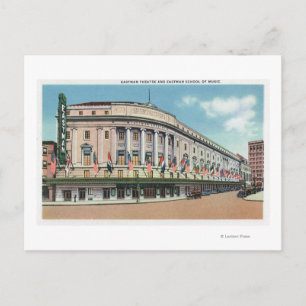 Buitenste Uitzicht van het Eastman Theater & Schoo Briefkaart