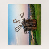 Buitenthouse windmolen legpuzzel (Verticaal)
