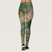  buitentoneel: wandelaars, fietsen leggings (Achterkant)