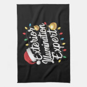 Buitenverlichting expert kerstlicht decor theedoek (Verticaal)