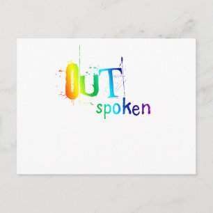 BUITENVERPAKKING (regenboog) Briefkaart