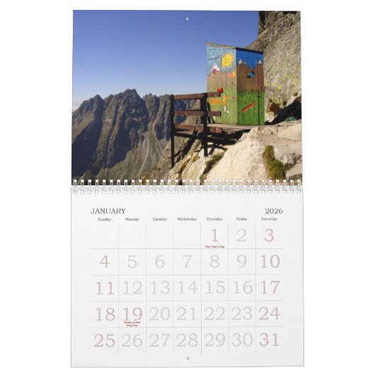 BuitenWandkalender Kalender (Jan 2026)