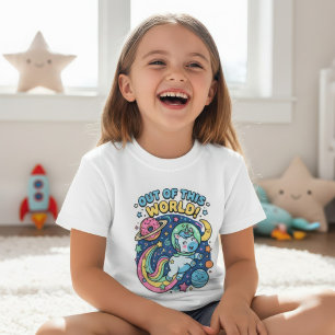 Buitenwerelds Eenhoorn Astronaut T-shirt