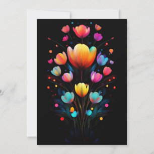 Buitenwereldse Boeket Wilde Bloemen Kaart