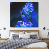 Buitenwereldse Wereld Canvas Afdruk (Insitu (Slaapkamer))