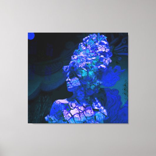 Buitenwereldse Wereld Canvas Afdruk (Voorkant)