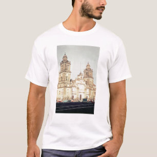 Buitenzijde van de kathedraal van Mexico City T-shirt