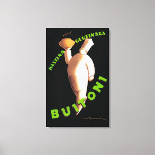 Buitoni Pasta Promotional Poster Canvas Afdruk