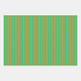 Buizen en kikkers inpakpapier vel