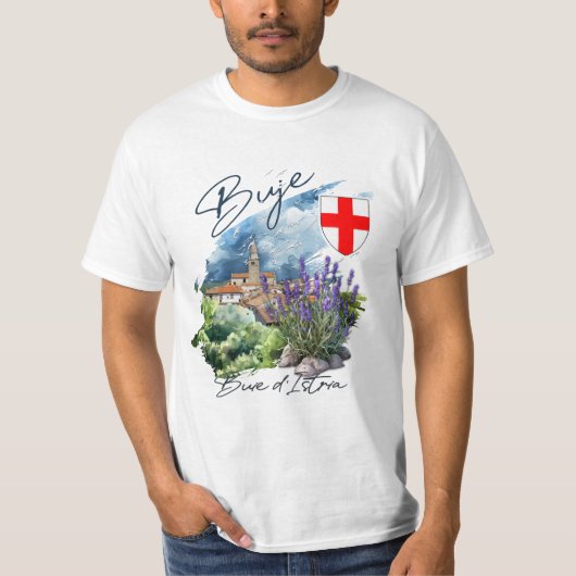 Buje Croatia T-shirt (Voorkant)