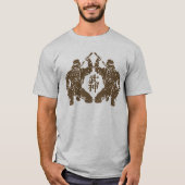 Bujinkan Ninjas Raglan T-Shirt (Devant)