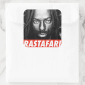 Buju Rastafari Rasta Bless One Love Roots Sticker  (Tas)