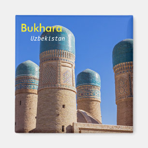 Bukhara, Oezbekistan - Chor Minor Madrassah Magneet