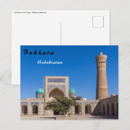 Bukhara, Oezbekistan - Po-i-Kalyan Briefkaart