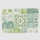 Buko Pandan Groen Golfhanddoek (Horizontaal)
