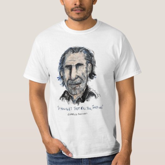 Bukowski T-shirt (Voorkant)