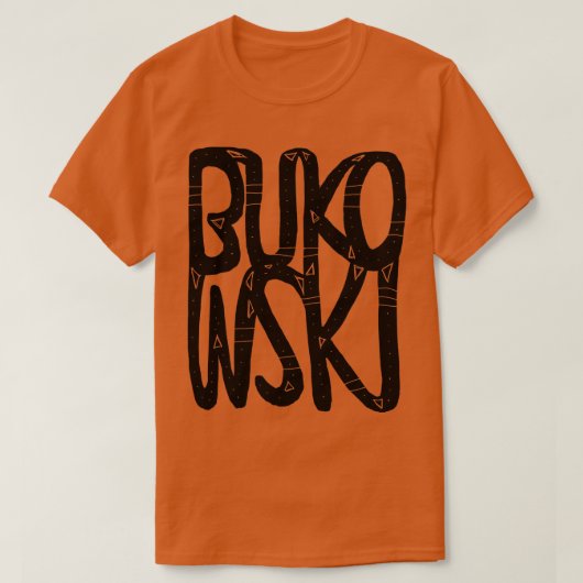 Bukowski T-shirt (Design voorkant)