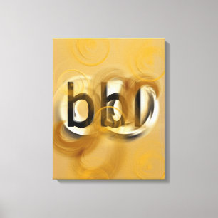 Bul! Canvas Afdruk