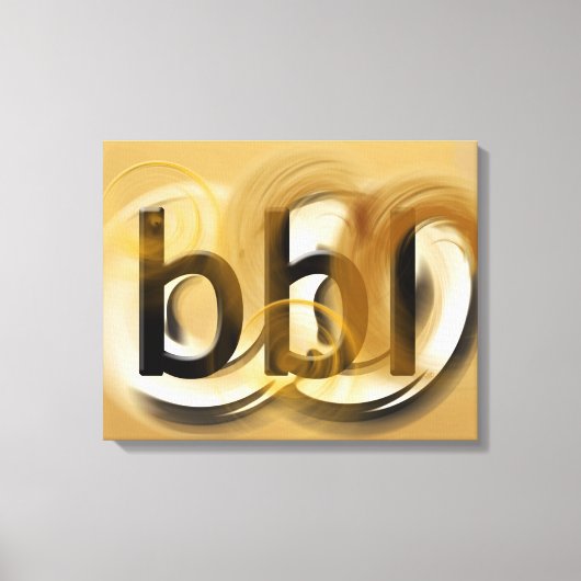Bul! Canvas Afdruk (Voorkant)