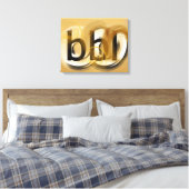 Bul! Canvas Afdruk (Insitu (Slaapkamer))