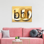 Bul! Canvas Afdruk (Insitu (Woonkamer))