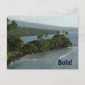 Bula uit Fiji Briefkaart (Voorkant)