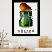 Bulach Suisse Zurich Poster vintage (Cuisine)